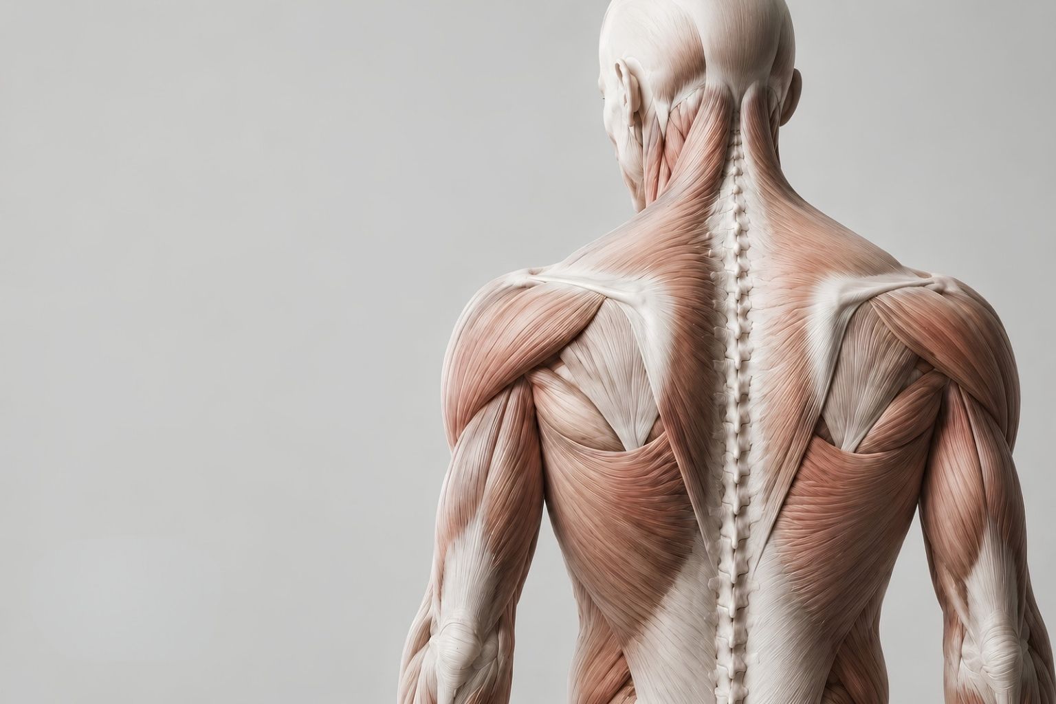 Anatomische Darstellung der Rücken- und Schultermuskulatur – Logue Therapie und Training